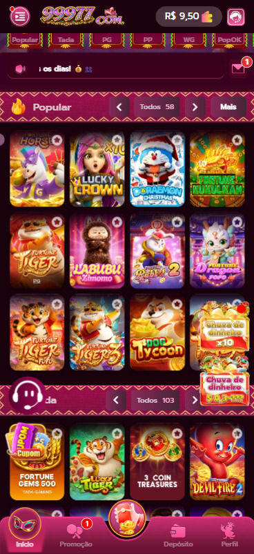 promoções cassino online 